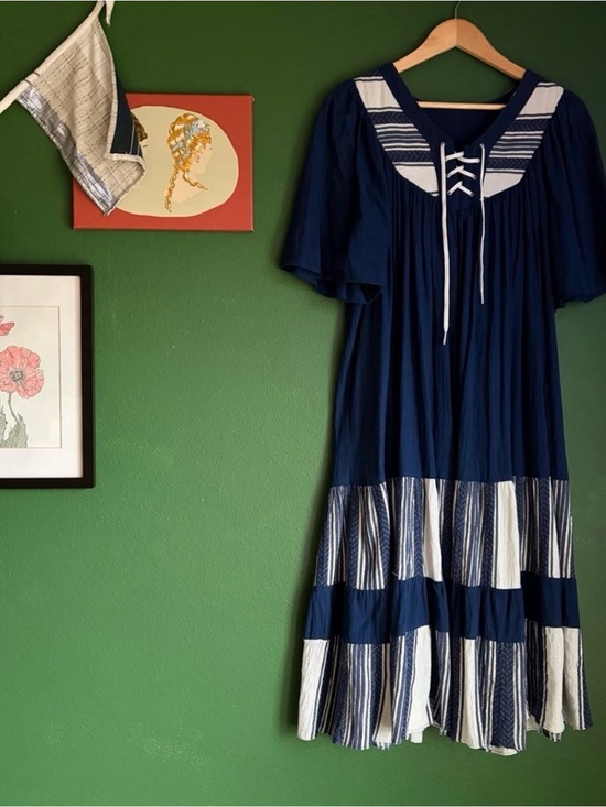 Ropa California Dresses & Skirts - Vintage Ropa California Squaredance Muumuu Flowy dress size Large